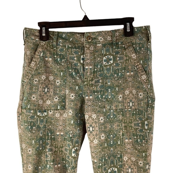 Anthropologie Cadet Slim Utility Pants Size 29 Green - Picture 2 of 6